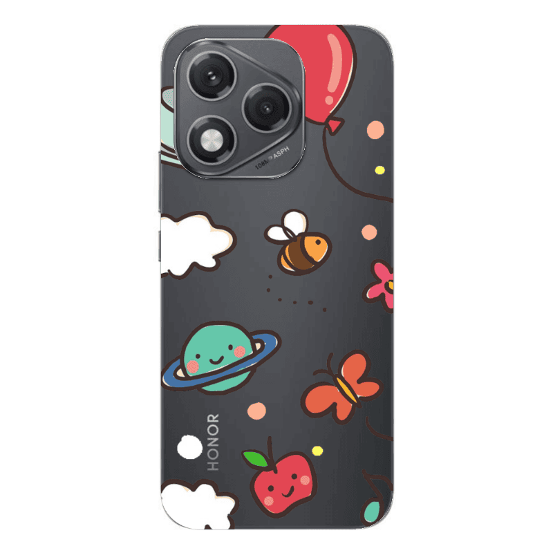 Honor 400 Lite cute little ones Transparent Silicone TPU Θήκη