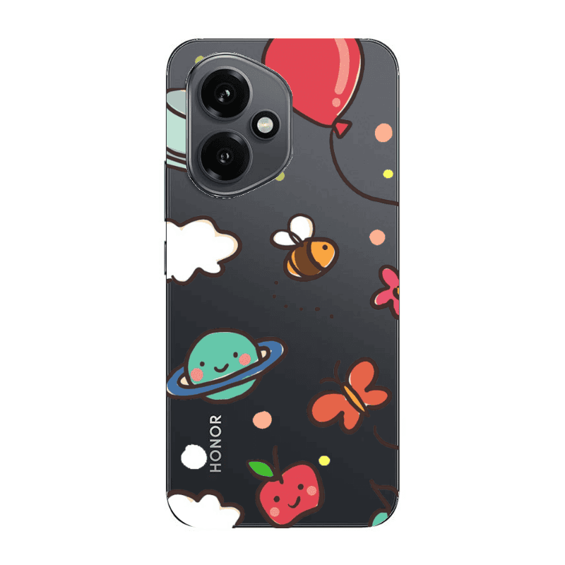 Honor Magic 400 cute little ones Transparent Silicone TPU Θήκη