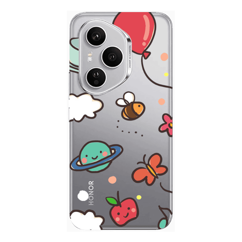 Honor Magic 400 Pro cute little ones Transparent Silicone TPU Θήκη
