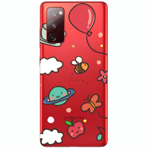 Samsung S20 FE cute little ones Transparent Silicone TPU Θήκη