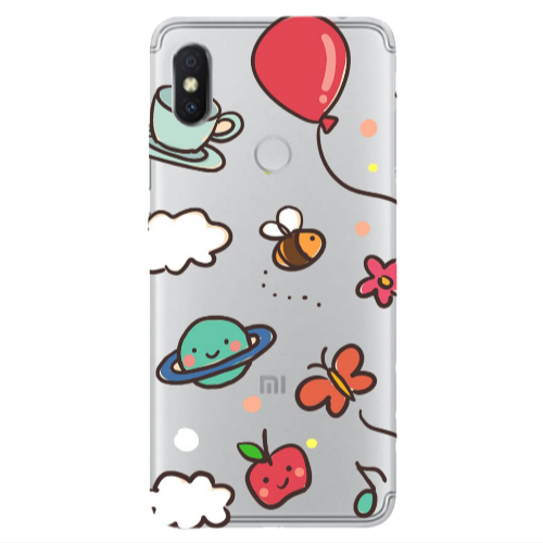 Xiaomi Redmi S2 cute little ones Transparent Silicone TPU Θήκη