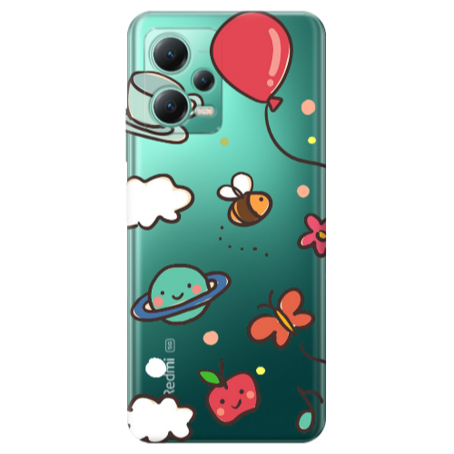 Xiaomi Redmi Note 12 Pro 5G cute little ones Transparent Silicone TPU Θήκη