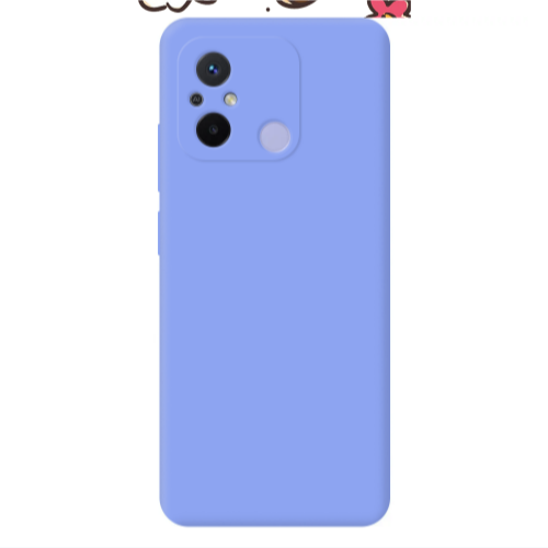 Xiaomi Redmi 12C cute little ones Light Purple Colored Silicone TPU Θήκη