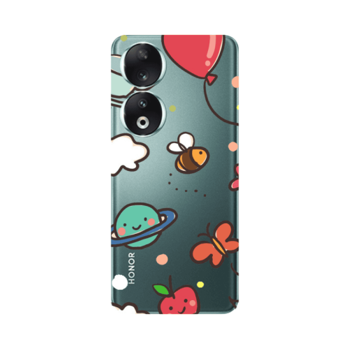 Honor 90 5G cute little ones Transparent Silicone TPU Θήκη