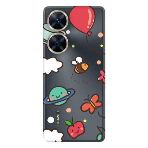 Huawei Nova 11i cute little ones Transparent Silicone TPU Θήκη