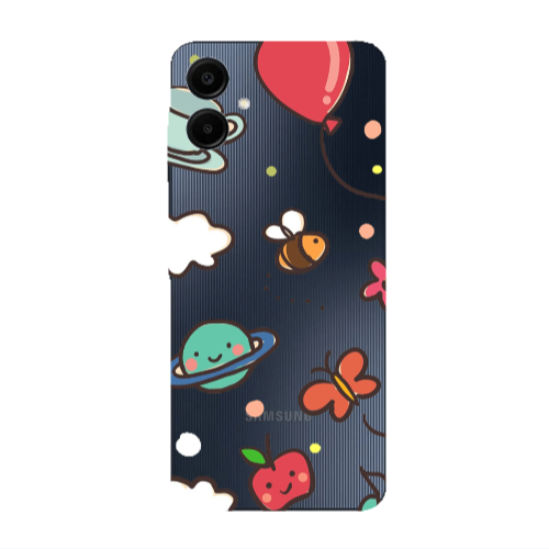 Samsung A06 cute little ones Transparent Silicone TPU Θήκη