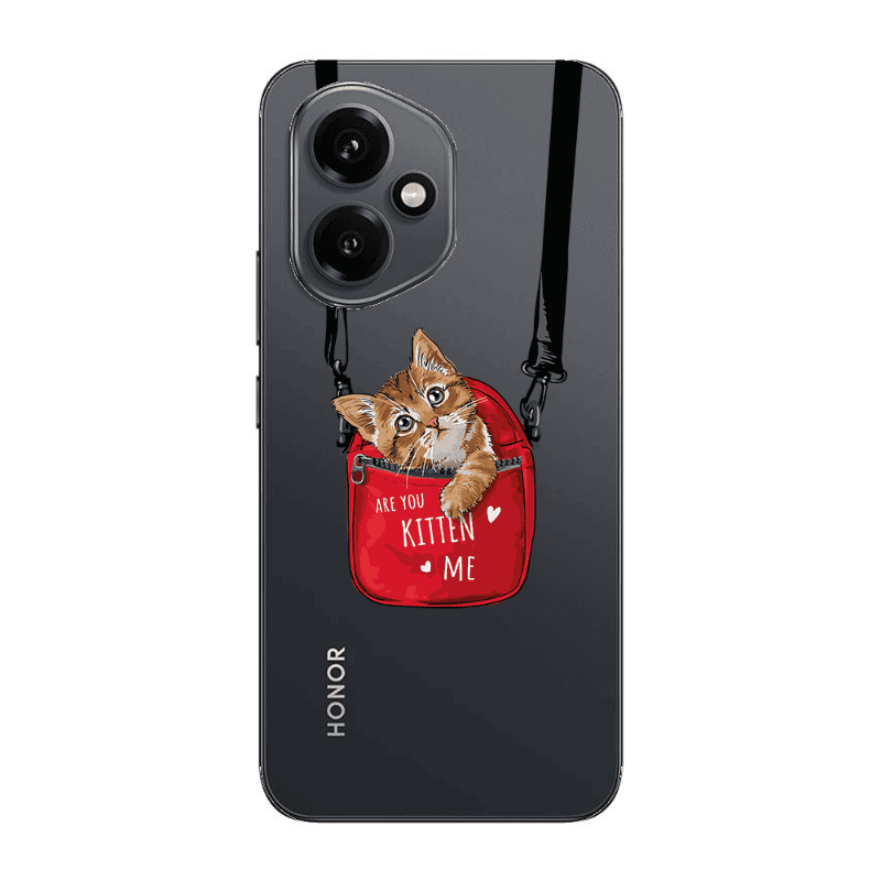 Honor Magic 400 Kitten Me Transparent Silicone TPU Θήκη