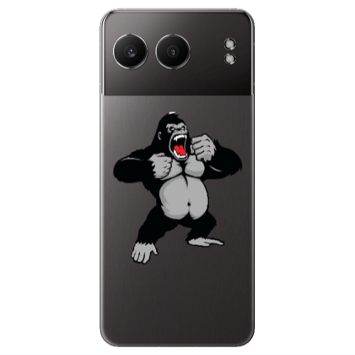 Oneplus Nord 4 Angry Gorilla2 Transparent Silicone TPU Θήκη