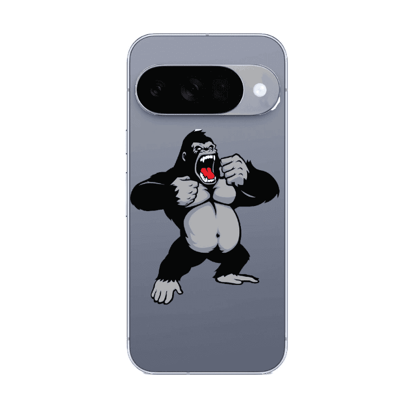 Google Pixel 10 Angry Gorilla2 Transparent Silicone TPU Θήκη