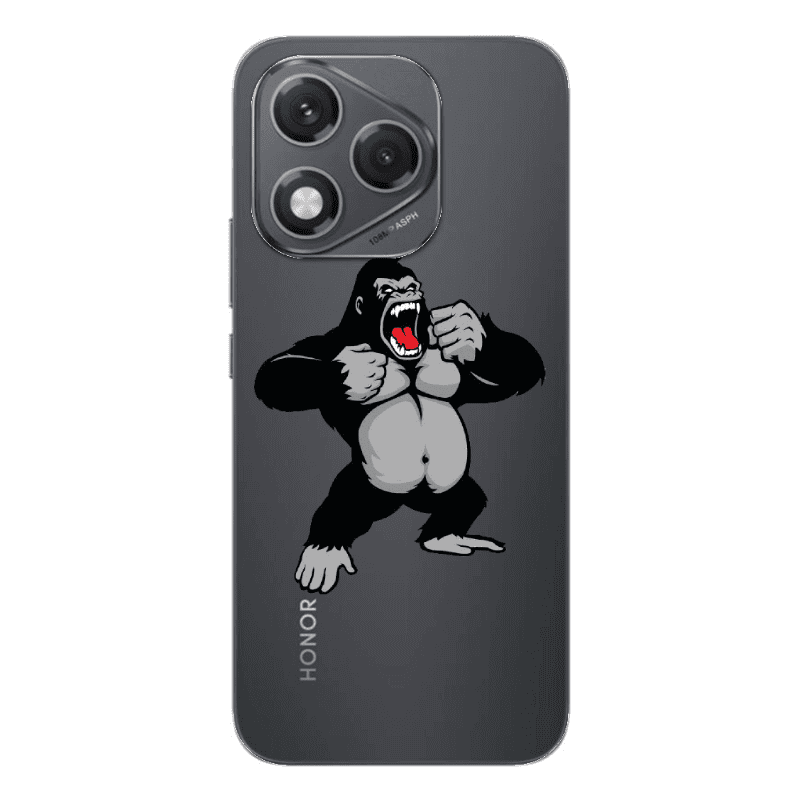 Honor 400 Lite Angry Gorilla2 Transparent Silicone TPU Θήκη