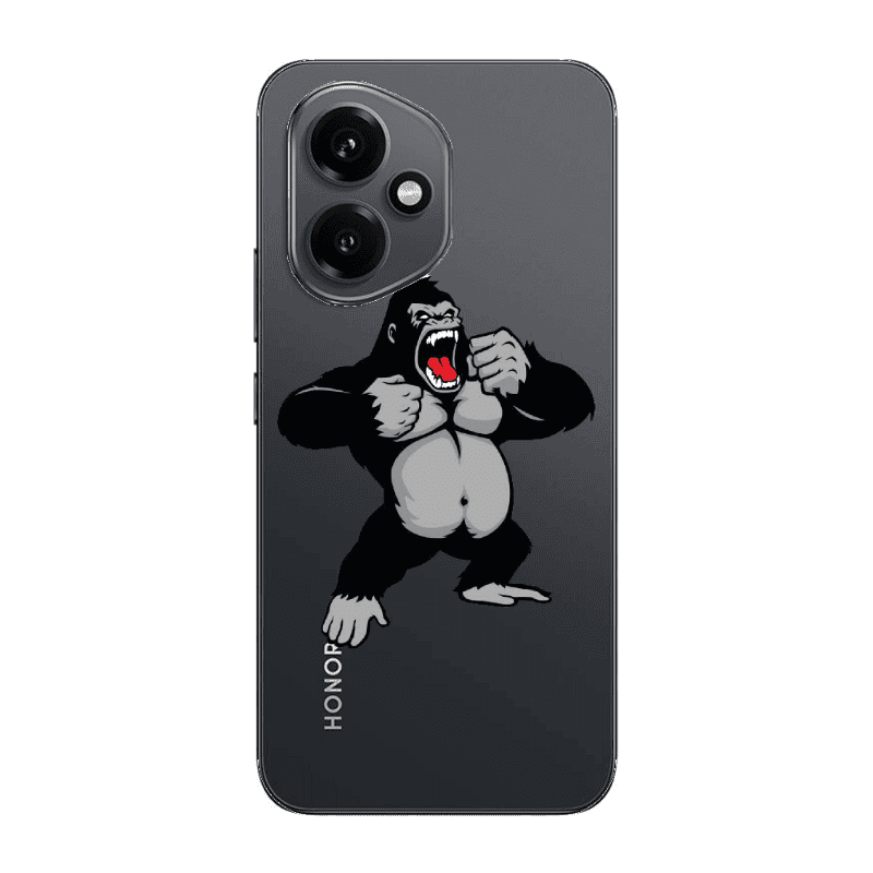 Honor Magic 400 Angry Gorilla2 Transparent Silicone TPU Θήκη