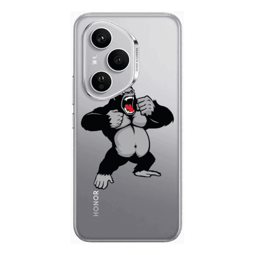 Honor Magic 400 Pro Angry Gorilla2 Transparent Silicone TPU Θήκη