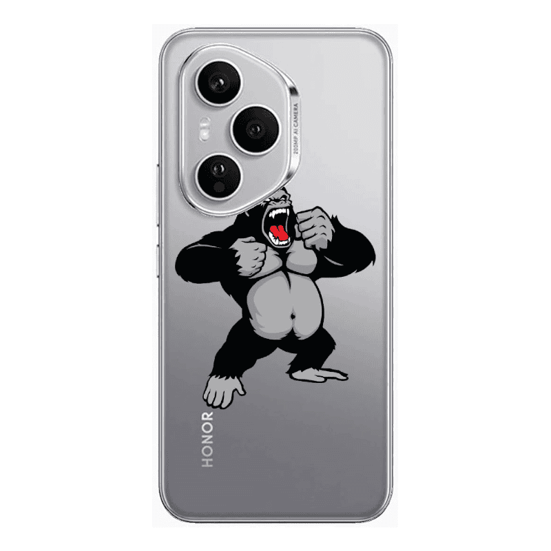 Honor Magic 400 Pro Angry Gorilla2 Transparent Silicone TPU Θήκη