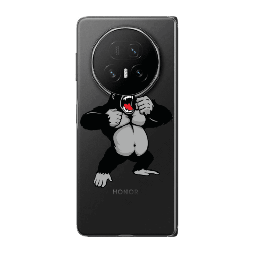 Honor Magic V5 Angry Gorilla2 Transparent Silicone TPU Θήκη