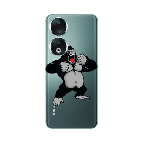 Honor 90 5G Angry Gorilla2 Transparent Silicone TPU Θήκη
