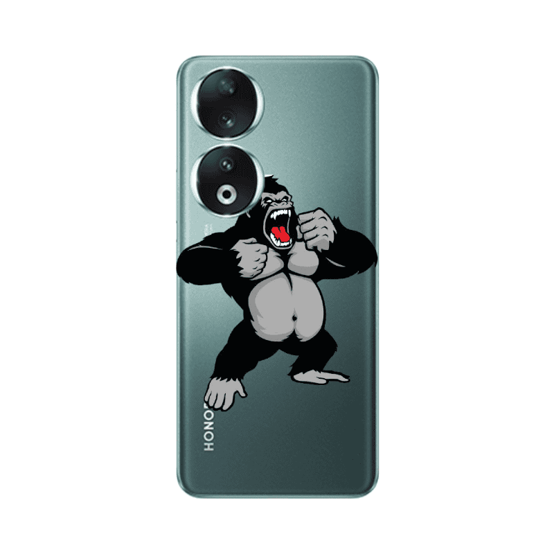Honor 90 5G Angry Gorilla2 Transparent Silicone TPU Θήκη