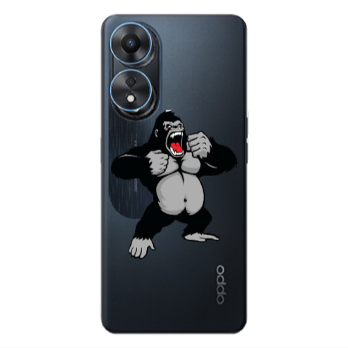 Oppo A 98 Angry Gorilla2 Transparent Silicone TPU Θήκη