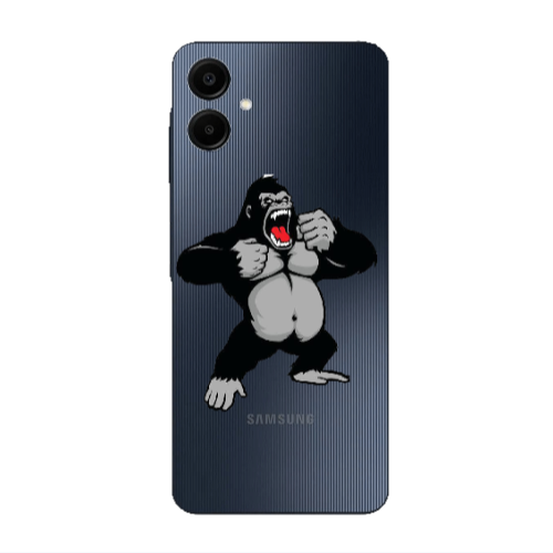 Samsung A06 Angry Gorilla2 Transparent Silicone TPU Θήκη