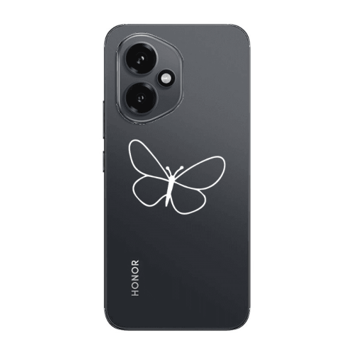 Honor Magic 400 butterfly Transparent Silicone TPU Θήκη