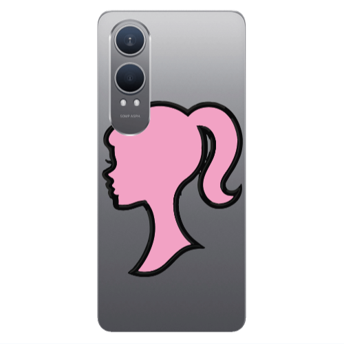 Oneplus Nord Ce 4 lite Line girl Transparent Silicone TPU Θήκη