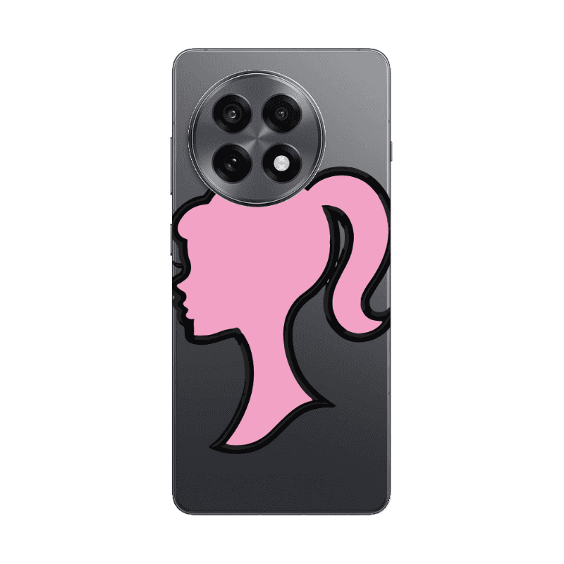 Oneplus 13 R Line girl Transparent Silicone TPU Θήκη