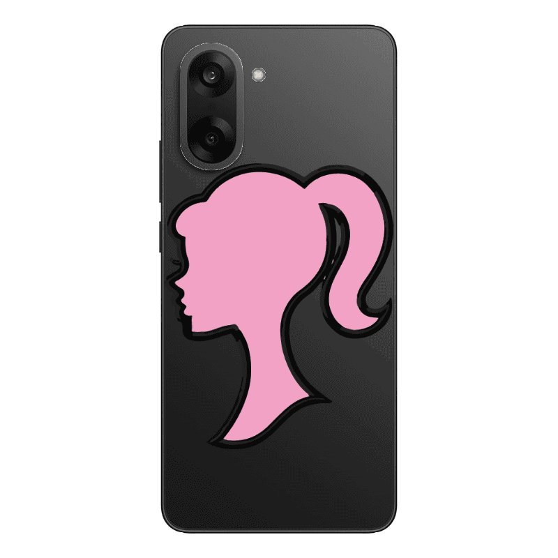Oneplus Nord CE 5 Line girl Transparent Silicone TPU Θήκη