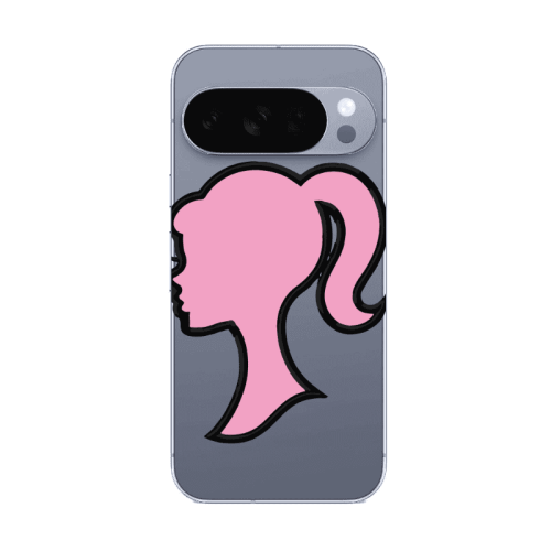 Google Pixel 10 Pro Line girl Transparent Silicone TPU Θήκη