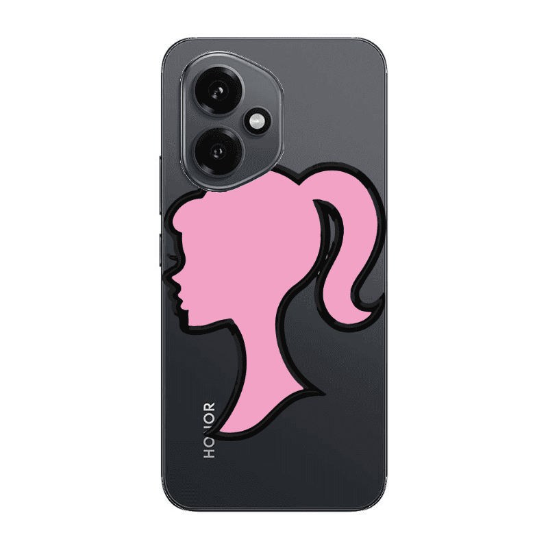 Honor Magic 400 Line girl Transparent Silicone TPU Θήκη