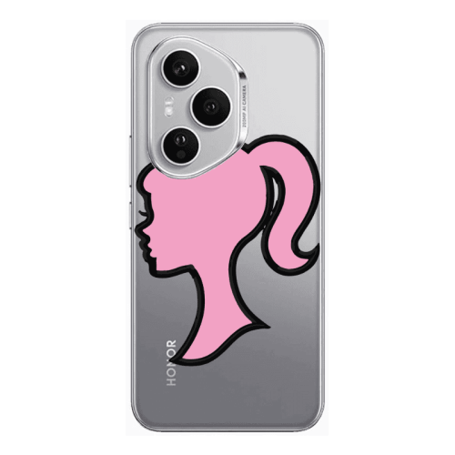 Honor Magic 400 Pro Line girl Transparent Silicone TPU Θήκη
