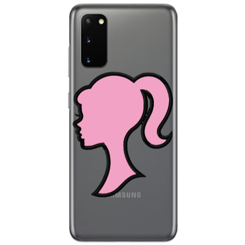 Samsung S20 Line girl Transparent Silicone TPU Θήκη