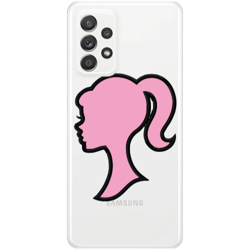 Samsung A53 Line girl Transparent Silicone TPU Θήκη