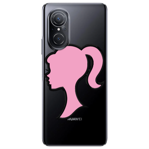 Huawei Nova 9 SE Line girl Transparent Silicone TPU Θήκη