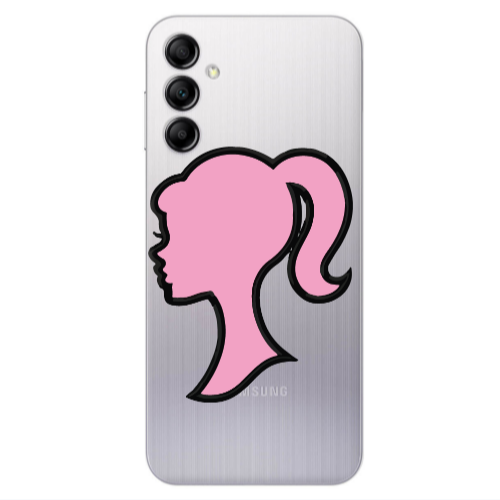 Samsung A24 Line girl Transparent Silicone TPU Θήκη
