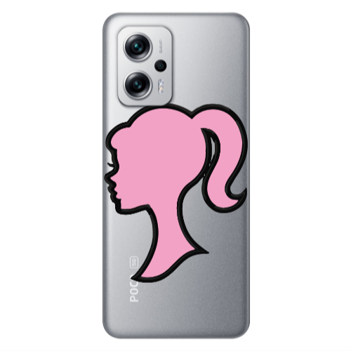Xiaomi Poco X4 GT Line girl Transparent Silicone TPU Θήκη