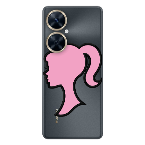Huawei Nova 11i Line girl Transparent Silicone TPU Θήκη