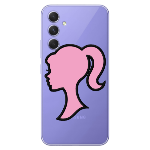 Samsung A35 Line girl Transparent Silicone TPU Θήκη