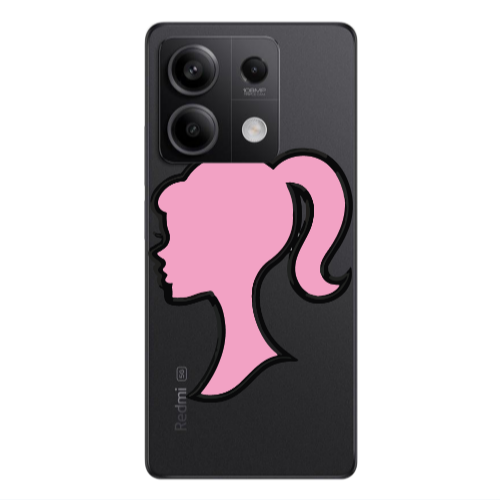 Xiaomi Redmi Note 13Pro 5G Line girl Transparent Silicone TPU Θήκη