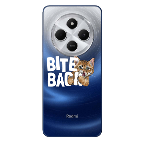 Xiaomi Redmi 14c bitte back cat Transparent Silicone TPU Θήκη