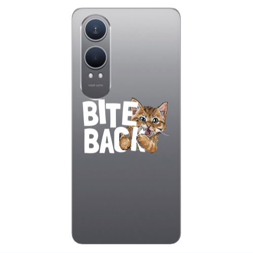Oneplus Nord Ce 4 lite bitte back cat Transparent Silicone TPU Θήκη