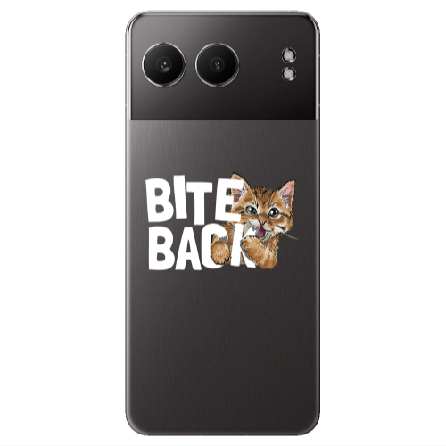 Oneplus Nord 4 bitte back cat Transparent Silicone TPU Θήκη