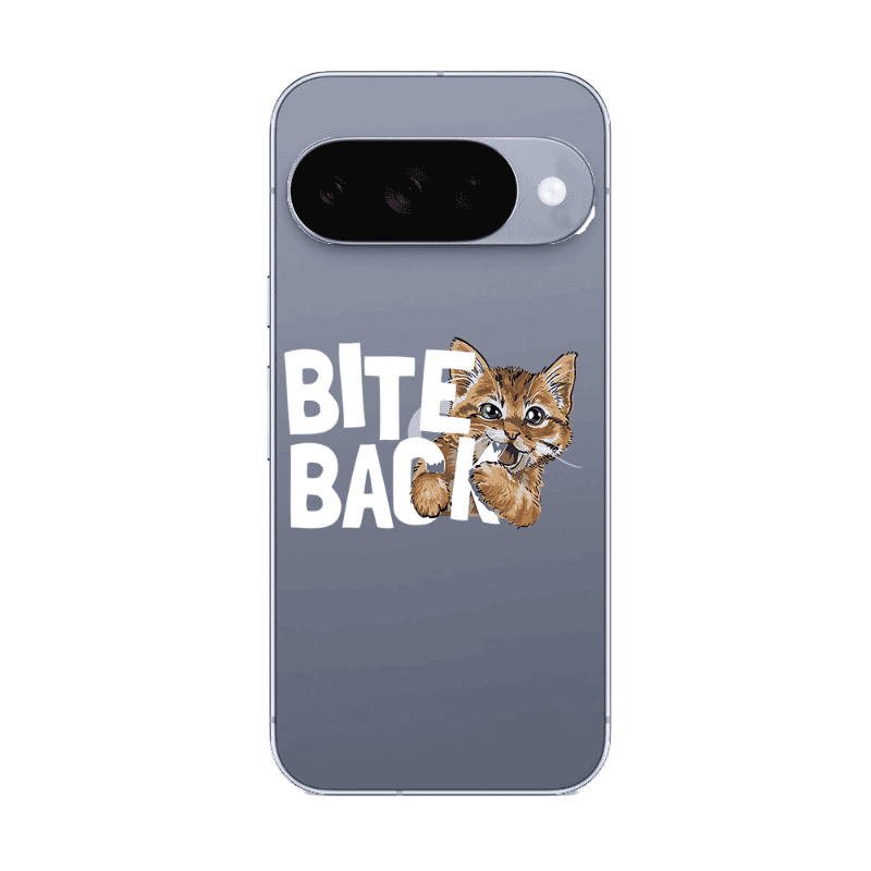 Google Pixel 10 bitte back cat Transparent Silicone TPU Θήκη