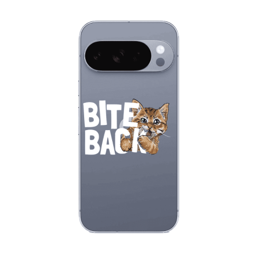 Google Pixel 10 Pro bitte back cat Transparent Silicone TPU Θήκη