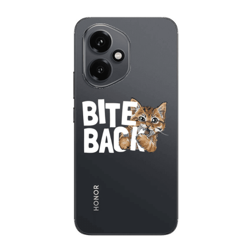Honor Magic 400 bitte back cat Transparent Silicone TPU Θήκη