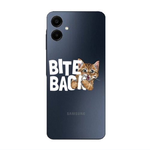 Samsung A06 bitte back cat Transparent Silicone TPU Θήκη