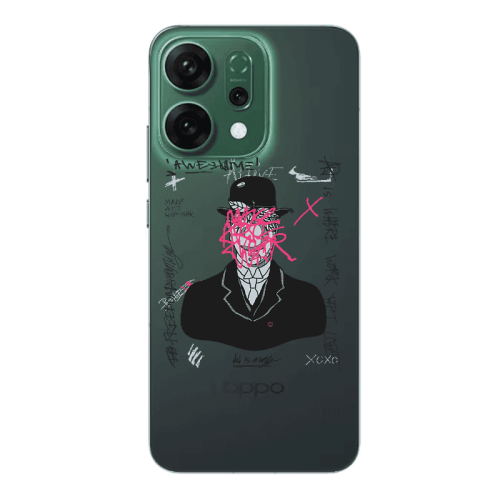 Oppo RENO 14 Awes Transparent Silicone TPU Θήκη