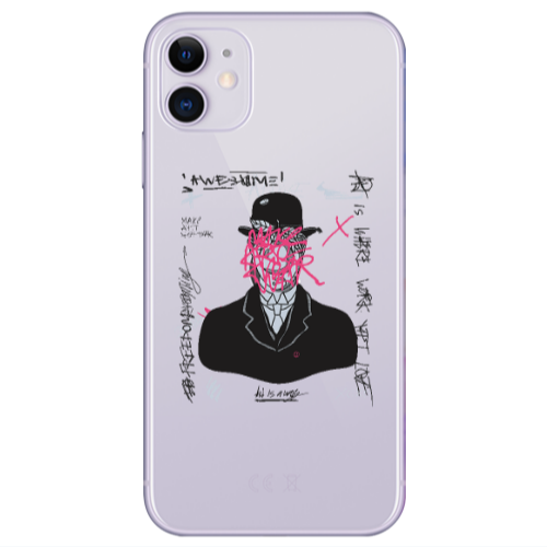 Apple iPhone 11  Awes Transparent Silicone TPU Θήκη