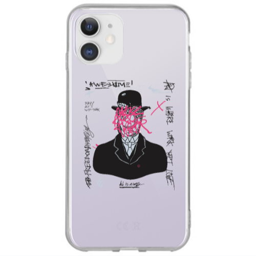 Apple iPhone 12 Awes Transparent Silicone TPU Θήκη