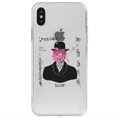 Apple iPhone Xs Max Awes Transparent Silicone TPU Θήκη