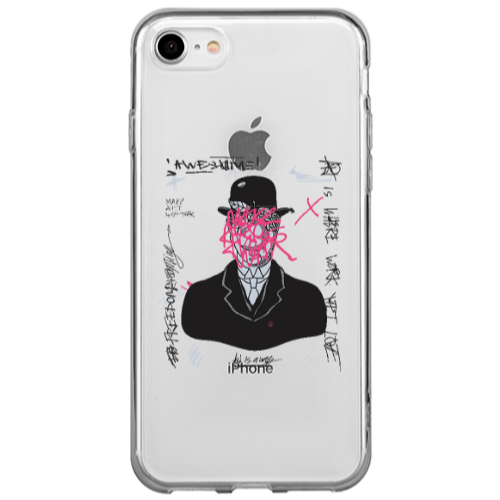 Apple iPhone 7 Awes Transparent Silicone TPU Θήκη