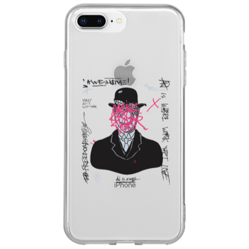 Apple iPhone 7 Plus Awes Transparent Silicone TPU Θήκη